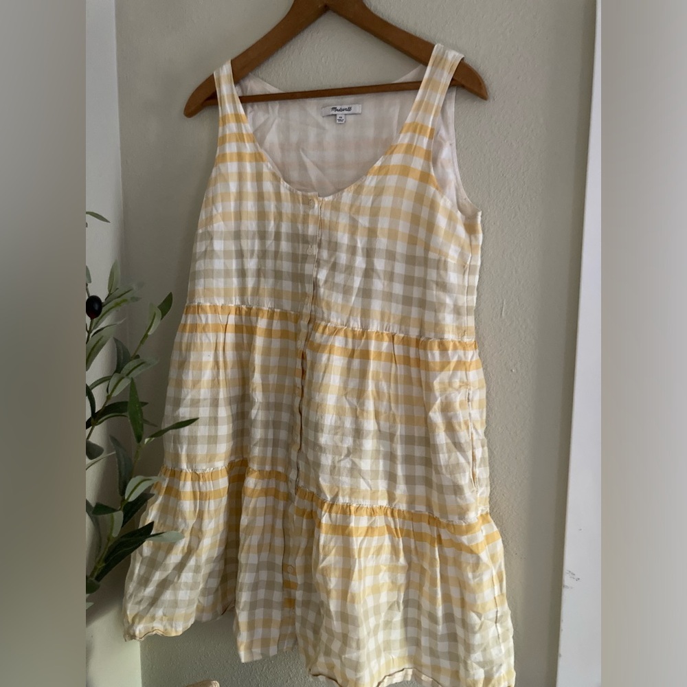 Madewell Gingham Dress